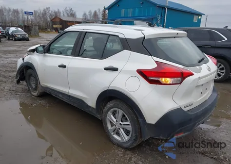 2019 Nissan Kicks S из США, поврежденный, VIN 3N1CP5CU4KL501955